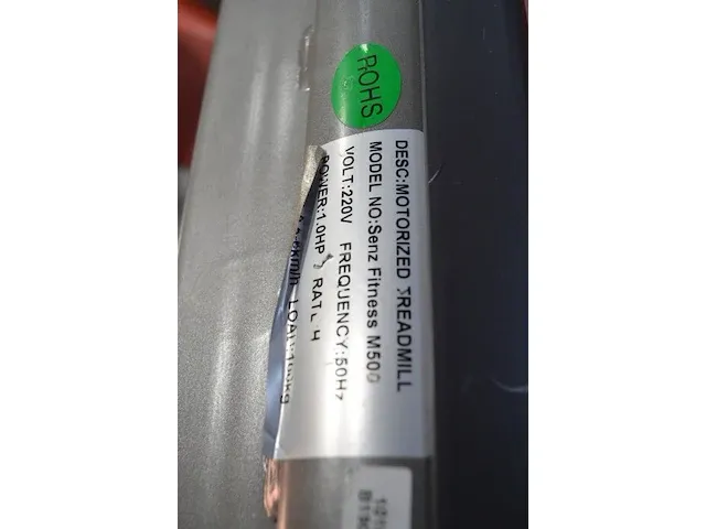 Loopband senz move m500 met afstandsbediening - afbeelding 3 van  9