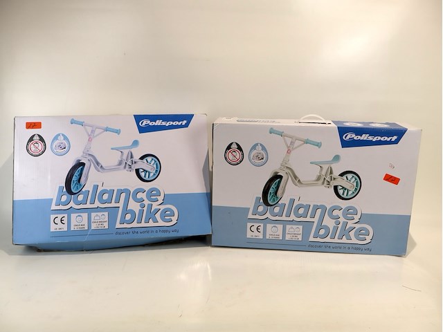 Loopfiets (x2) - afbeelding 1 van  3