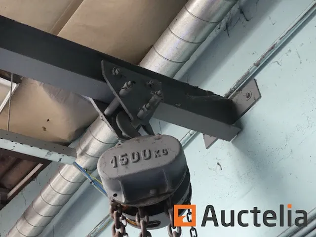 Loopkraan 1,5 t merk en model onbekend - afbeelding 3 van  5