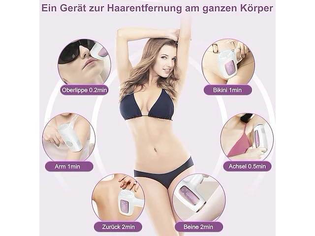 Looya ipl hair removal laser - afbeelding 5 van  5