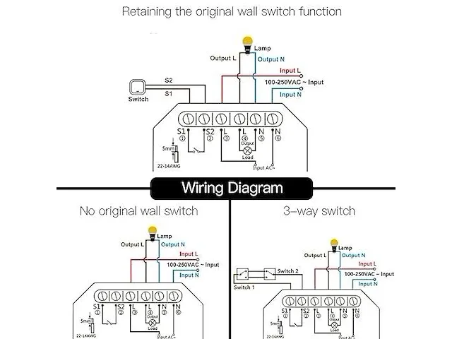 Loratap wifi switch, alexa - afbeelding 2 van  2