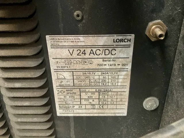 Lorch v 24 ac/dc lasapparaat - afbeelding 5 van  5