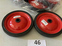 Los wil pvc 130x12mm tot 15kg gesxhikt voor as van 12mm - afbeelding 2 van  3