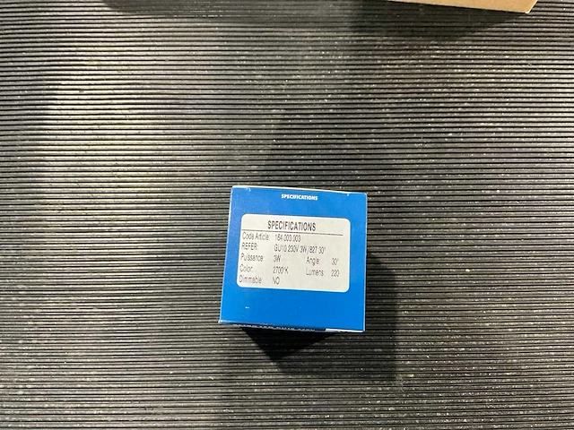 Lot - led lamp gu10 3w – 220 lm, 2700k warm wit, 30° - nieuw (750x) - afbeelding 5 van  10