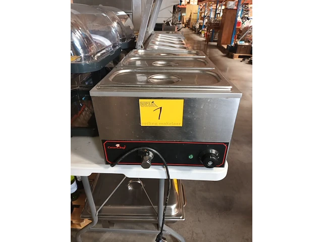 Lot 1 - bain marie caterchef - afbeelding 1 van  5