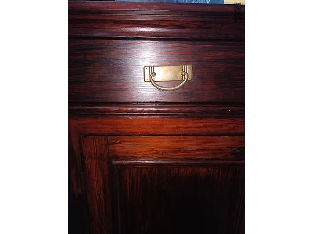 Lot 1 - houten kast - afbeelding 3 van  3