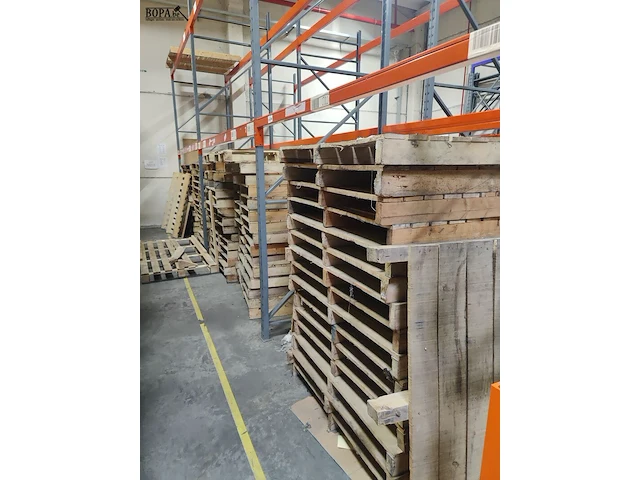 Lot 1 - houten palletten - 70 stuks - afbeelding 2 van  4