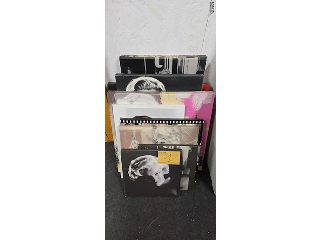 Lot 1 - lot kaders marilyn monroe ong 9 stuks - afbeelding 1 van  10