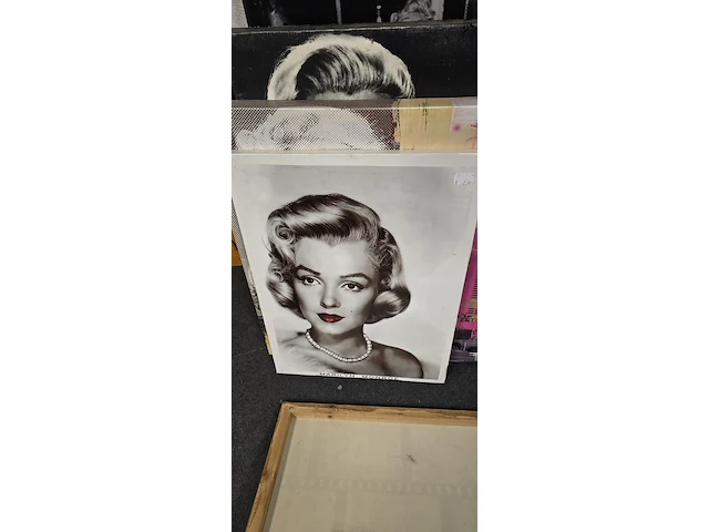 Lot 1 - lot kaders marilyn monroe ong 9 stuks - afbeelding 6 van  10