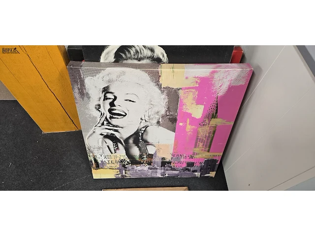 Lot 1 - lot kaders marilyn monroe ong 9 stuks - afbeelding 7 van  10