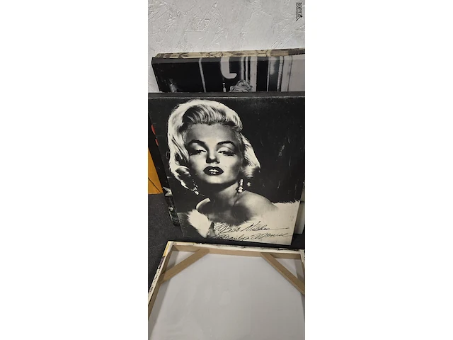 Lot 1 - lot kaders marilyn monroe ong 9 stuks - afbeelding 8 van  10