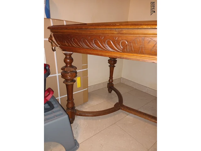 Lot 1 - mechelse tafel en stoelen - afbeelding 3 van  4