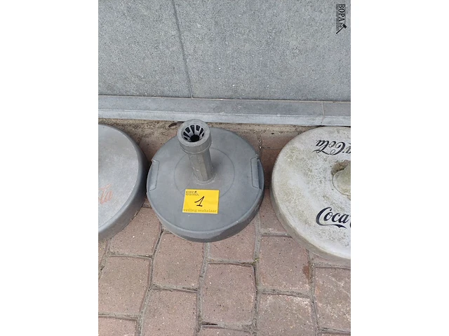 Lot 1 - parasolvoeten - 4 stuks - afbeelding 3 van  6