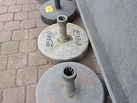 Lot 1 - parasolvoeten - 4 stuks - afbeelding 6 van  6