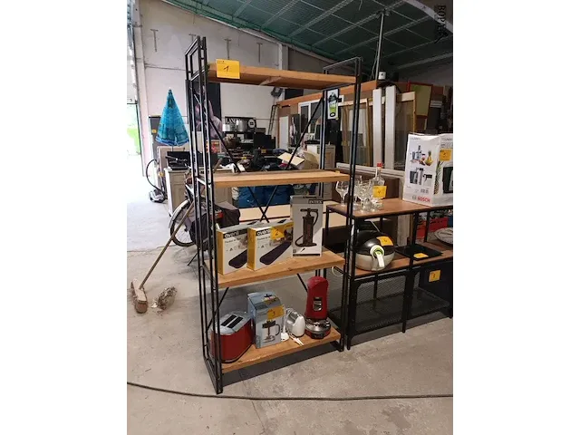 Lot 1 - rek industrial look - afbeelding 1 van  5