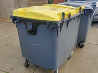 Lot 1 - rolcontainer voor karton en papier - afbeelding 2 van  5