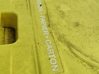 Lot 1 - rolcontainer voor karton en papier - afbeelding 3 van  5