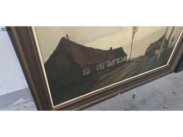 Lot 1 - schilderij r anseeuw - afbeelding 2 van  3