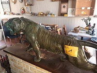 Lot 1 - tijger in brons - afbeelding 3 van  5