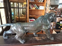 Lot 1 - tijger in brons - afbeelding 4 van  5