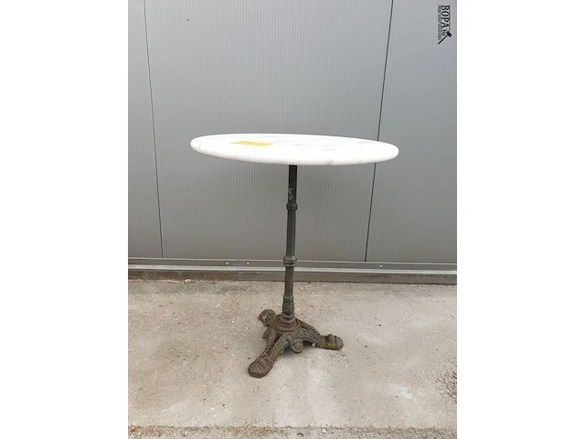 Lot 1 - tuintafel met marmeren blad - afbeelding 4 van  4