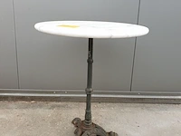 Lot 1 - tuintafel met marmeren blad - afbeelding 4 van  4