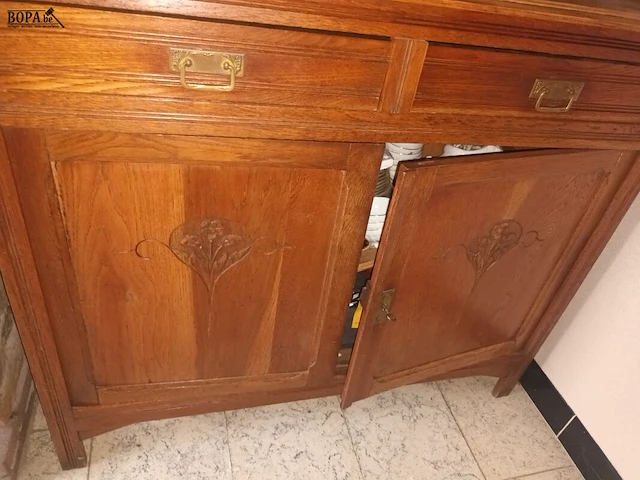 Lot 10 - antieke buffetkast - afbeelding 4 van  4