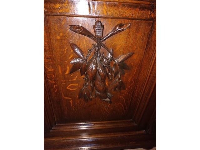 Lot 10 - antieke franse jachtkast - afbeelding 5 van  6