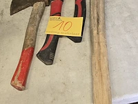 Lot 10 - bijlen diverse afmetingen 4stuks - afbeelding 1 van  3