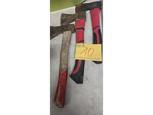 Lot 10 - bijlen diverse afmetingen 4stuks - afbeelding 2 van  3