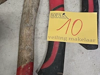 Lot 10 - bijlen diverse afmetingen 4stuks - afbeelding 2 van  3