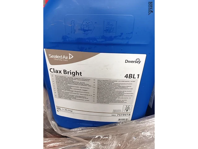 Lot 10 - bleekmiddel clax bright. 23 stuks - afbeelding 2 van  3