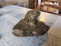 Lot 10 - bronzen beeldjes pierre chenet. 3 stuks - afbeelding 4 van  8