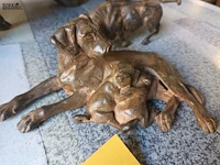 Lot 10 - bronzen beeldjes pierre chenet. 3 stuks - afbeelding 5 van  8