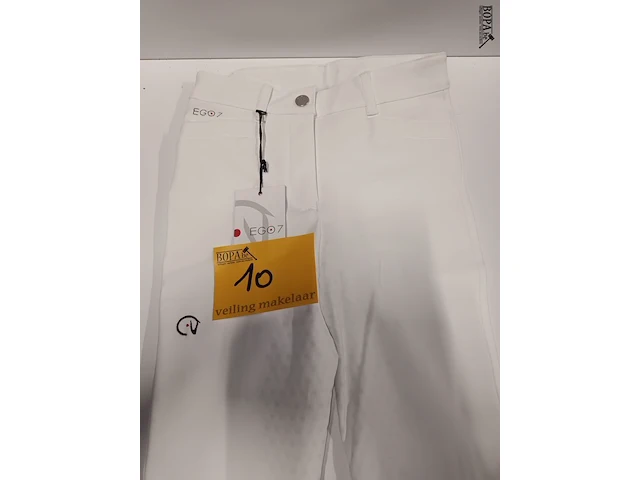 Lot 10 - dressage broek women ego7 wit - afbeelding 2 van  3