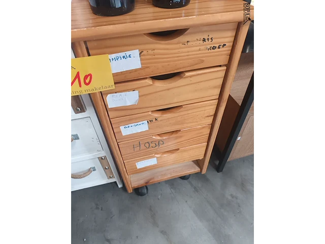 Lot 10 - ladekastje. 2 stuks - afbeelding 3 van  4