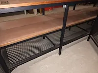 Lot 10 - lage kast industrial look - afbeelding 5 van  5