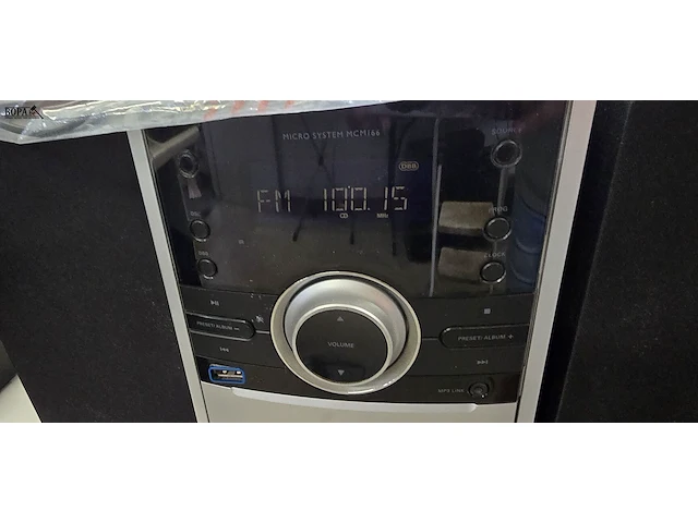 Lot 10 - mini stereo phillips mcm 166 - afbeelding 4 van  4