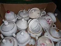 Lot 10 - suikerpotten. 1 doos - afbeelding 2 van  4