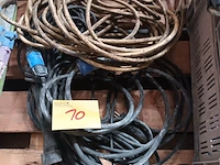 Lot 10 - verlengkabel. 2 stuks - afbeelding 1 van  3