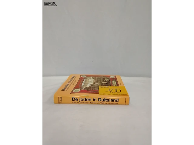 Lot 100 - naslagwerk, de joden in duitsland, 1 stuk - afbeelding 1 van  1