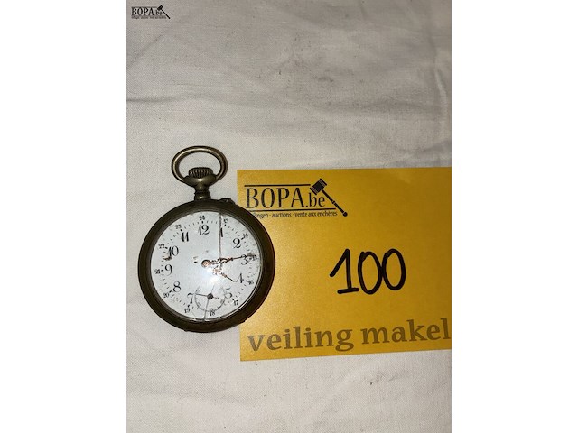 Lot 100 - zakhorloge, merkloos - afbeelding 1 van  4