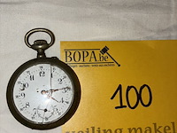 Lot 100 - zakhorloge, merkloos - afbeelding 1 van  4