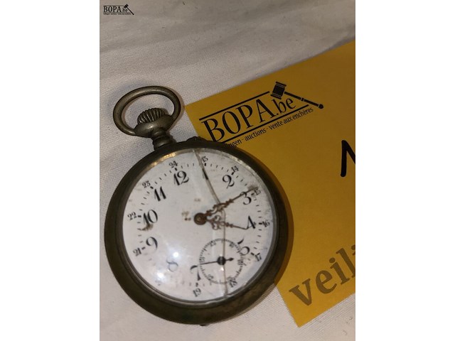 Lot 100 - zakhorloge, merkloos - afbeelding 2 van  4