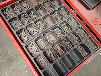 Lot 1001 - verrijdbare würth gereedschapskast - afbeelding 3 van  14