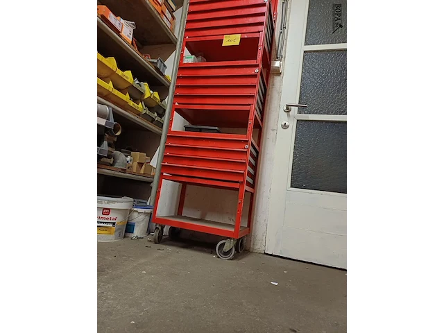Lot 1001 - verrijdbare würth gereedschapskast - afbeelding 7 van  14