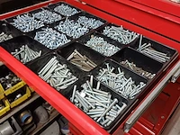Lot 1001 - verrijdbare würth gereedschapskast - afbeelding 9 van  14