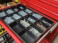 Lot 1001 - verrijdbare würth gereedschapskast - afbeelding 10 van  14