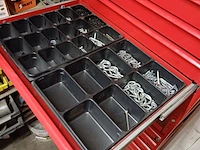 Lot 1001 - verrijdbare würth gereedschapskast - afbeelding 11 van  14
