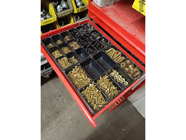 Lot 1001 - verrijdbare würth gereedschapskast - afbeelding 13 van  14